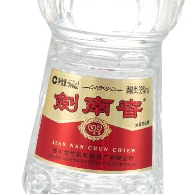 剑南春 水晶剑 浓香型白酒 38度 500ml