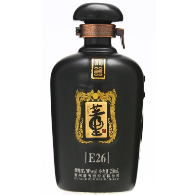 董酒 大器E26 董香型白酒 60度 250ml