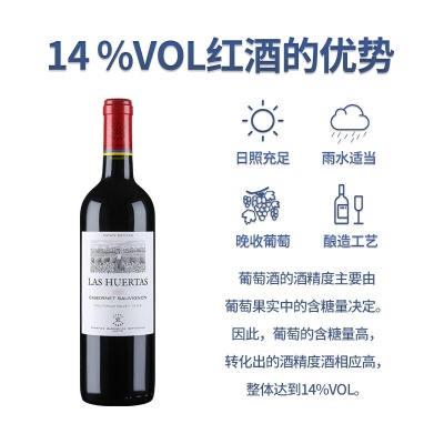 拉菲（LAFITE）巴斯克花园 赤霞珠干红葡萄酒 750ml