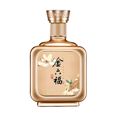 金六福 合瑞 浓香型白酒 50度 500ml*6整箱装 中国福酒（自饮口粮酒）