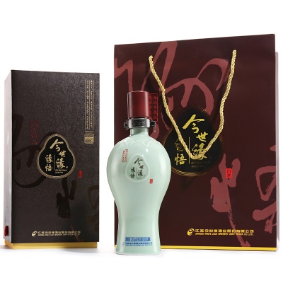 今世缘 缘悟 浓香型 42度 500ml*6瓶 送礼商务宴请用酒