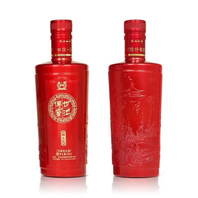 泸州老窖股份出品 传世窖池酒和之礼 浓香型白酒 52度 500ml 送礼自饮 整箱6瓶装