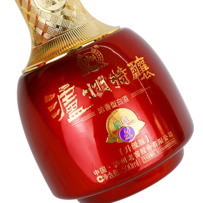 泸州老窖 泸州特酿动彩升级版 浓香型白酒 52度 500ml*6瓶 整箱装婚宴用酒