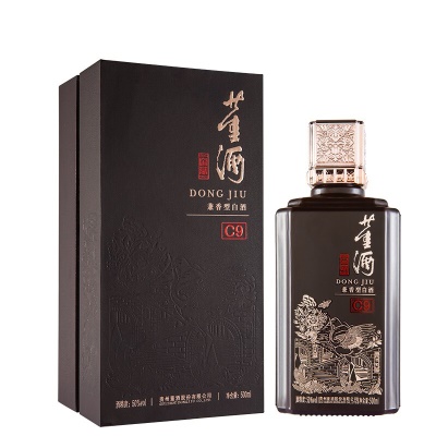 董酒 窖藏系列 窖藏C9 董酱兼香型白酒 50度 500ml