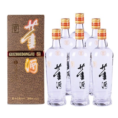 董酒  董香型白酒 纯粮固态酿造 董酒老贵董54度500ml*6瓶整箱