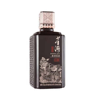 董酒 窖藏系列 窖藏C9 董酱兼香型白酒 50度 500ml*4整箱