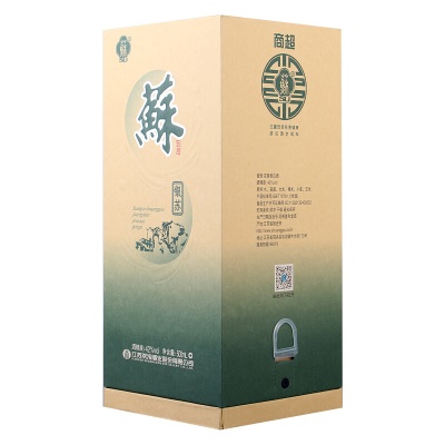 双沟 苏酒 白酒 42度 银苏 整箱500ml*6瓶