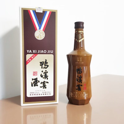 鸭溪窖 臻酿玖号 浓香型白酒 52度 500ml 单瓶装 贵州白酒