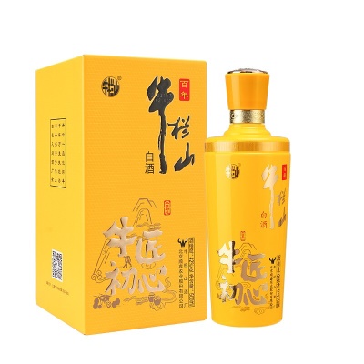 牛栏山 牛匠初心 浓香型白酒 42度  500ml*6瓶 整箱装 送礼年货