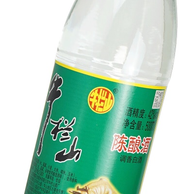 牛栏山 陈酿 白牛二 牛白瓶 浓香风格 42度 500ml*12瓶 整箱装