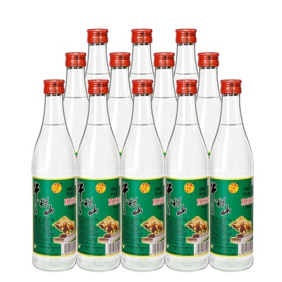 牛栏山 陈酿 白牛二 牛白瓶 浓香风格 42度 500ml*12瓶 整箱装