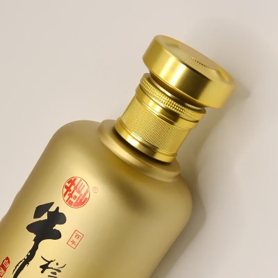 牛栏山 百年金京牛 浓香型 白酒 52度 500ml*6瓶 整箱装