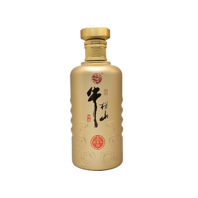 牛栏山 百年金京牛 浓香型 白酒 52度 500ml*6瓶 整箱装