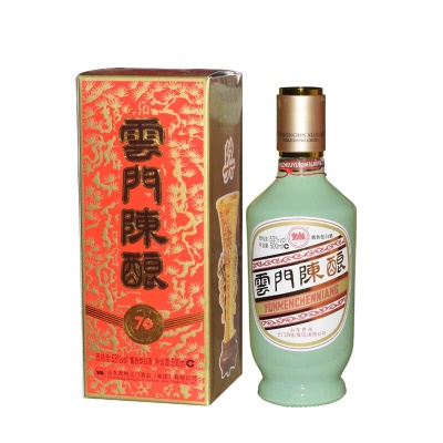 云门陈酿青州云门酱酒53度乳白瓶 整箱 6瓶 500ml*6 53度云门陈酿原箱6瓶