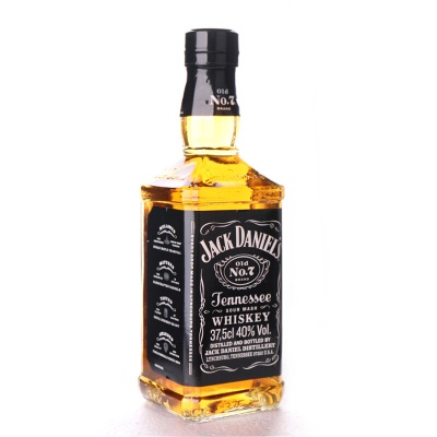 杰克丹尼（Jack Daniels）美国 田纳西州 调和型 威士忌 进口洋酒 375ml 年货新春畅饮