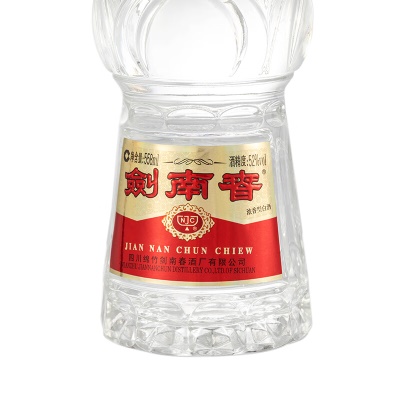 剑南春 水晶剑 52度 558ml 单瓶装 浓香型白酒