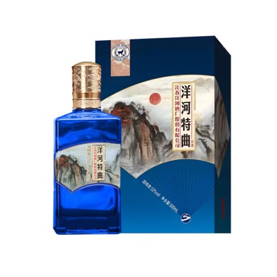 洋河特曲【名酒鉴真】尊享版洋河白酒棉柔52度浓香型500ml 2023年 500mL 6盒 尊享版52度