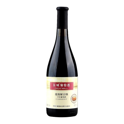 长城 国产红酒 中粮葡萄酒 优级解百纳干红葡萄酒 整箱750ml*6瓶