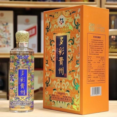 多彩贵州酒精品壹号53度大曲酱香型白酒500ml*6瓶瓶纯粮酒礼盒装